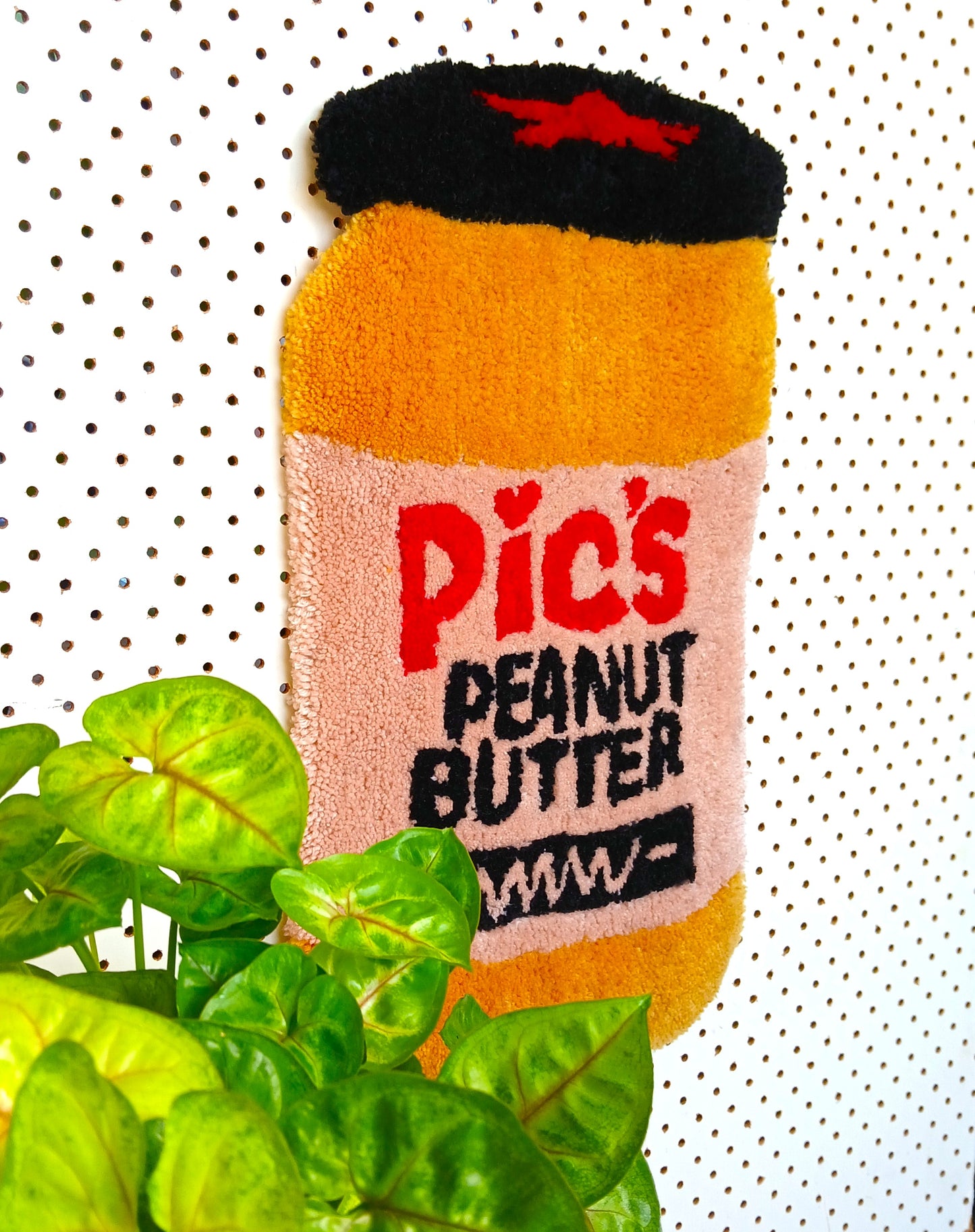 Pic's Peanut Butter fluffy wall art (crunchy)