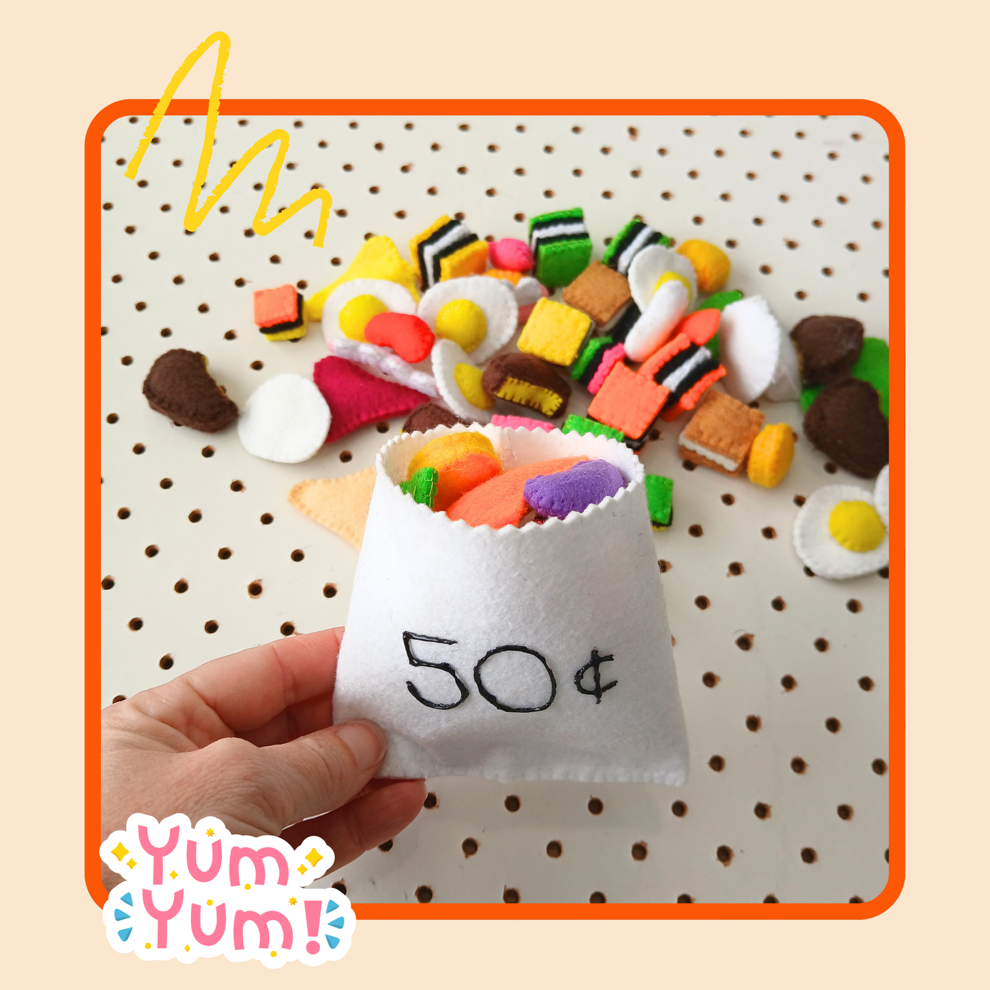 Felt 50¢ Mixture