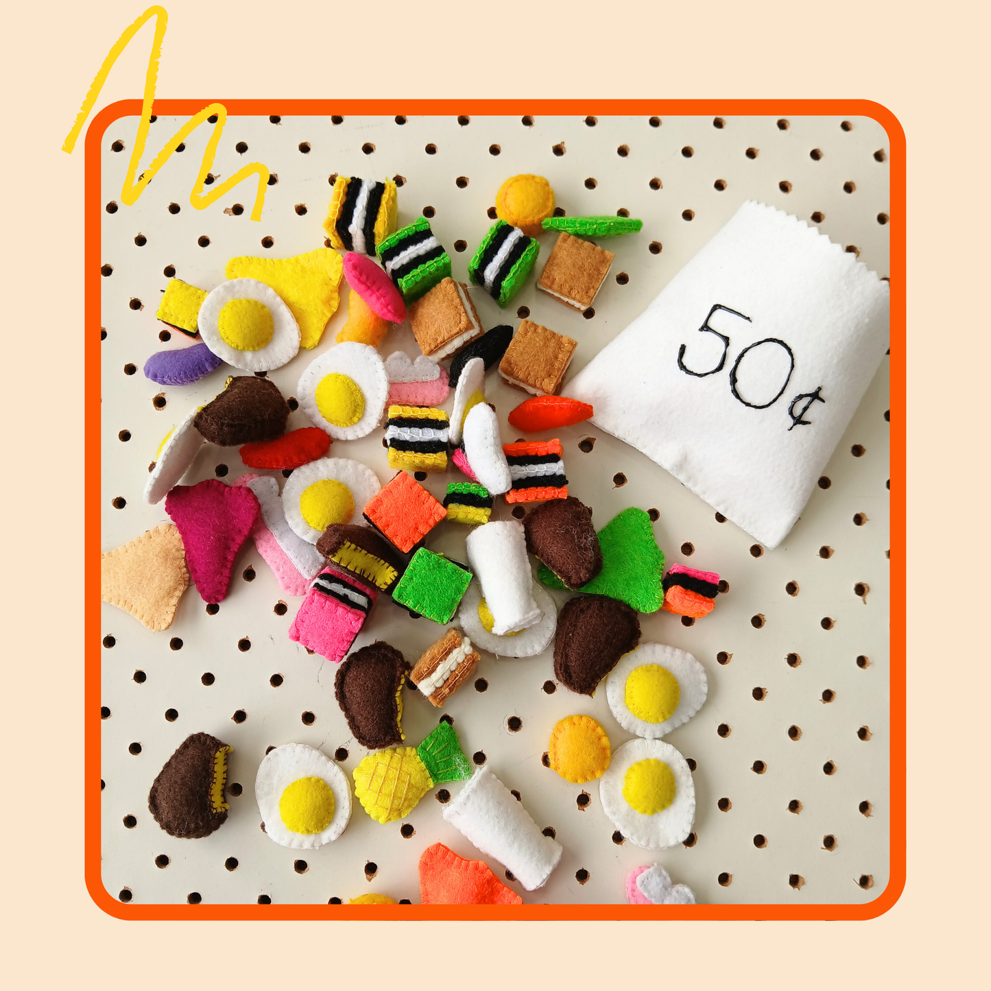 Felt 50¢ Mixture