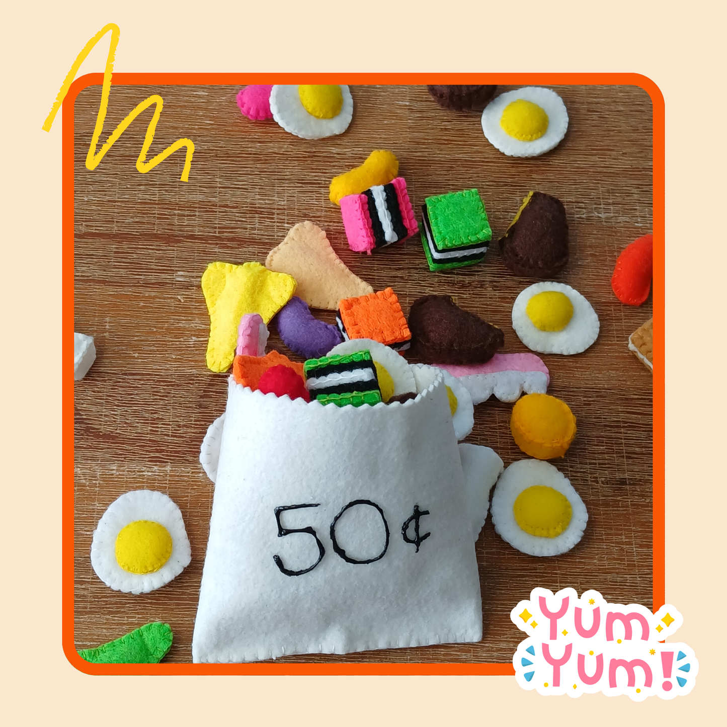 Felt 50¢ Mixture