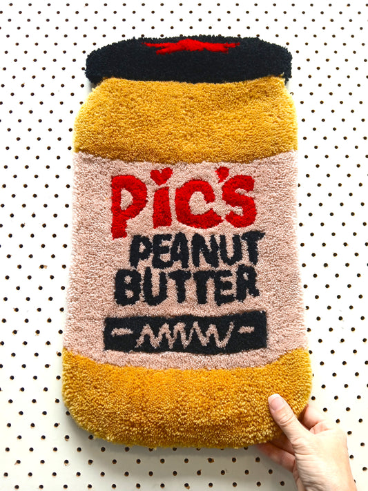 Pic's Peanut Butter fluffy wall art (crunchy)