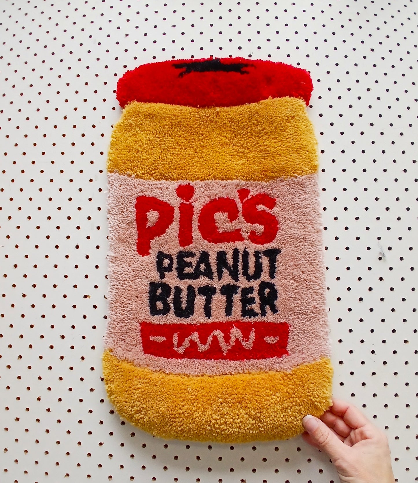 Pic's Peanut Butter fluffy wall art (smooth)